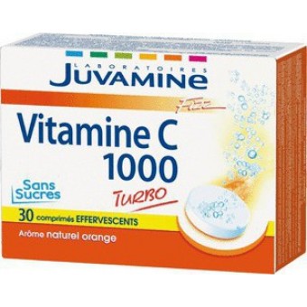 Juvamine vitamine C 1000mg 30αναβράζοντα δισκία