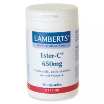 Lamberts vitamin ester C 650mg (90 tabs)