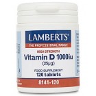 Lamberts vitamin D 1000 iu (120 tabs)