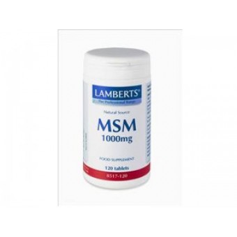 Lamberts MSM 1000mg (120tabs)