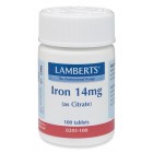 Lamberts Iron 14mg (100tabs)